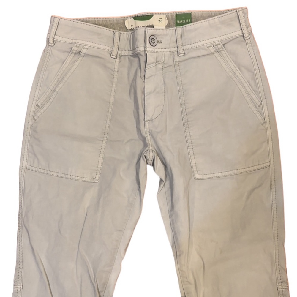 Anthropologie Eyelet Wanderer Utility Pants size‎ 26 - Picture 10 of 16